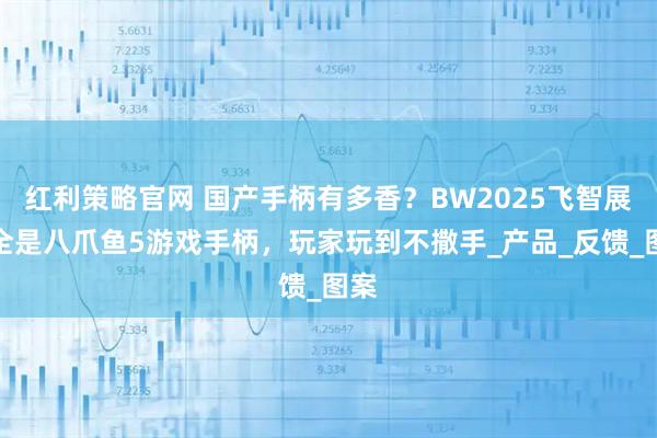 红利策略官网 国产手柄有多香？BW2025飞智展台全是八爪鱼5游戏手柄，玩家玩到不撒手_产品_反馈_图案